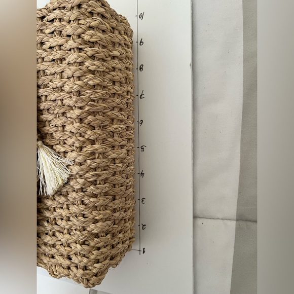 Elegant Summer Iraca Palm Straw Bag -  Boho Chic Stylish Handwoven Shoulder Bag - Picture 8 of 8